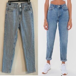 BDG Women’s Mom Jeans 26 X 32 Medium Wash 100% Cotton High Waist Classic Retro